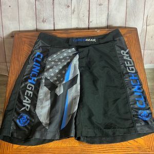 Clinch Gear Athletic Training Shorts Size 32 Hold the Line Police